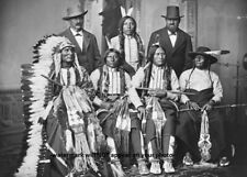 1877 Sioux Delegation PHOTO Arapaho Indians Native Americans Chiefs Group picture