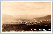 Vintage Postcard MA North Adams Aerial View c1932 Real Photo ~7850 picture