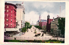 Postcard Pennsylvania Avenue from Treasury Washington D.C. picture
