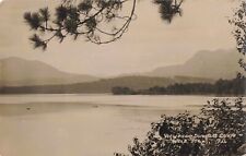 View from Dummer's Camps Webb Lake Weld ME Maine c.1911 RPPC B604 picture