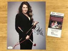 (SSG) Sexy JOELY FISHER Signed 8X10 Color Photo 