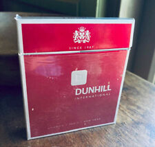Dunhill International Cigarette Box (Empty) London Paris for Tobacco Collector picture