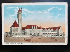 Vintage Postcard 1915 Union Station, St. Louis, Missouri (MO) picture