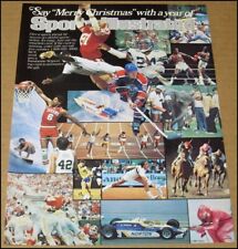 1983 Sports Illustrated Print Ad Wayne Gretzky Dr. J Julius Erving Dwight Clark picture