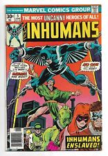The Inhumans #5 Marvel Comics 1976 Gil Kane art / Black Bolt / Lockjaw / Falzon picture