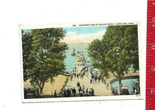 Vintage Post Card Euclid Beach Park concrete pier Cleveland Ohio picture
