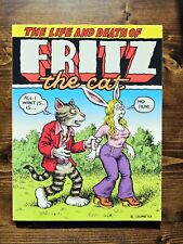 Life and Death of Fritz The Cat - Fantagraphics Books -Softcover 1998 - R. Crumb picture