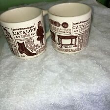 Sears Roebuck Co 1906 Catalog Advertisement Coffee (2) Mug Cup USA picture