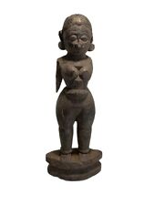 WOODEN HAND-CARVED INDIAN HUMAN FIGURE SCULPTURE picture