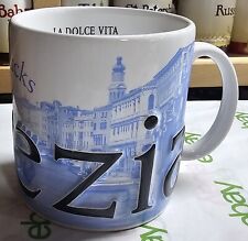 2002 STARBUCKS Coffee Mug VENEZIA MIT Barista Collector Series La Dolce Vita picture