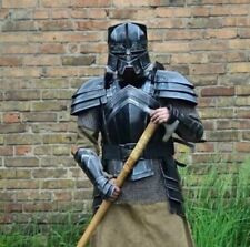 Medieval Larp Warrior Steel Dwarf Moria Full Suit Of Armor Cuirass Battle Warrio picture