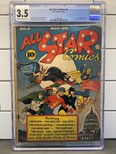 All-Star Comics #4 (1941) - 1st Justice Society Adventure - CGC 3.5 picture