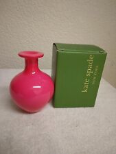 Kate Spade Lenox Posy Vase Camelia Avenue Pink With Box EXCELLENT CONDITION  picture