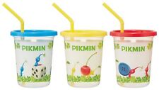 Skater Tumbler with Straw (3 pieces) 320ml Pikmin SIH3ST-A picture