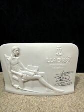 Lladro Don Quixote Collector Society Porcelain Shell Plaque (1985 Spain) picture