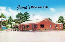 Jump's Motel & Cafe Chauncey Georgia GA Eastman McRae c1960 Postcard picture