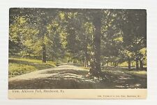 1908 Postcard Atkinson Park, Henderson, Kentucky KY picture