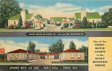 CO, Denver, Colorado, Ahwahnee Motel & Lodge Exterior View, Teich No 7BH1970 picture