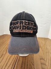 Harley Davidson New Era 39 Thirty Fitted Black Hat Cap Large/XLarge picture