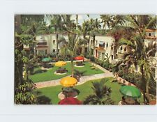 Postcard North Patio Brazilian Court Hotel Palm Beach Florida USA picture
