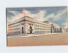 Postcard Post Office and Union Station Toronto Canada picture