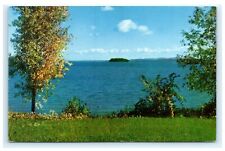 Mallett’s Bay Lake Champlain Burlington VT Vermont Postcard E1 picture