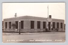 Postcard RPPC US Post Office Iron Mountain Michigan c1942 picture