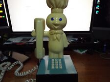 RARE Vintage 1984 Pillsbury Doughboy Push Button Analog Telephone (Hong Kong) picture