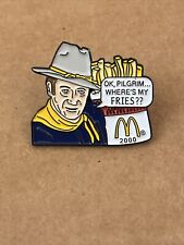 McDonalds European John Wayne Where's My Fries Enamel Pin 2000 picture