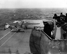 General Jimmy Doolittle in B-25 Mitchell Takes Off From USS Hornet 1942 Photo picture