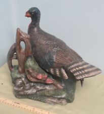 Vintage Wild Turkey Ceramic Statue picture