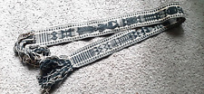 Antique African Ritual Ceremony Belt Ethnic Tribal Wall Decor. 57'' Long. picture