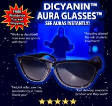 OFFICIAL DICYANIN AURA GLASSES hunting ghost uv ouija emf evp detector psychic picture