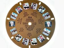 SAWYERS VIEW-MASTER REEL 524 CHARROS COSTUMES & DANCES OF MEXICO  W SLEEVE picture