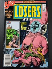 Losers Special #1 VF DC 1985 Crisis On Infinite Earths Tie-In - Joe Kubert Art picture