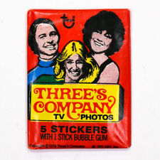 1978 Topps Three's Company TV Show Trading Cards WAX PACK Stickers (FREE SHIP picture