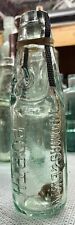 1895 Codd Marble Mineral Bottle - Rare BEAVIS PATENT - 6oz - PORTH (H511) picture