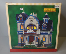 Lemax Sears Police Station Precinct No. 5 Christmas Village Porcelain Holiday picture