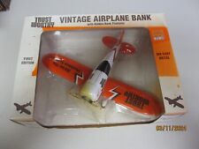 Trust Worthy Vintage Die Cast Airplane Bank New picture