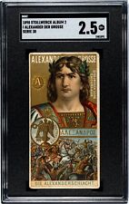 1898 Stollwerck Alexander The Great Album 2 Series 38 SGC 2.5 HIGHEST GRADED picture
