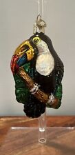 Old World Christmas Toucan Bird Glass Christmas Ornament picture