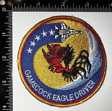 USAF 19th Fighter Squadron Gamecock Eagle Driver Patch picture