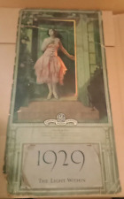Vintage 1929 GE Advertising Calendar picture