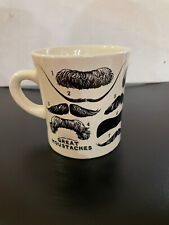 Great Moustaches Coffee Mug 2012 The Unemployed Philosophers Guild Einstein  picture