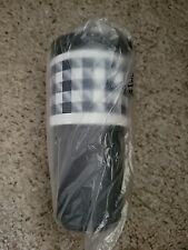 Brand New Tupperware Holiday Buffalo Plaid Eco+ To-Go Cup Cosmos Gray & White picture
