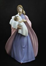 LLADRO NAO SPAIN WOMAN W/ CHILD LARGE FIGURINE #1300 MOTHERS TOUCH picture