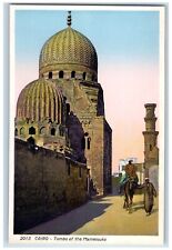 c1910's Tombs Of The Mamelouks Cairo Egypt Lehnert & Landrock Vintage Postcard picture