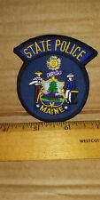 Maine State Police Patch -  picture