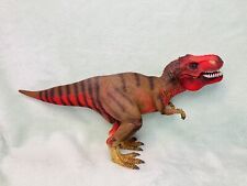 Schleich - 2011 Red Tyrannosaurus T-Rex D-73527 With Moveable Jaw picture
