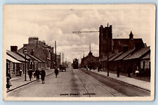 South Lanarkshire Scotland Postcard Union Street Larkhall c1930's RPPC Photo picture
